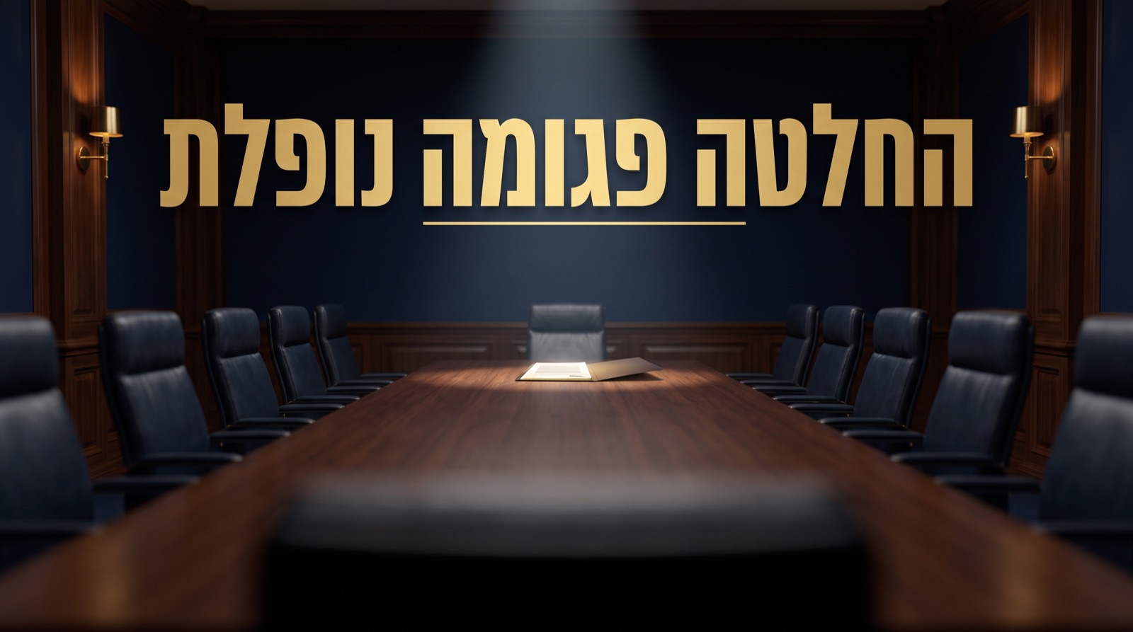 החלטה פגומה של דירקטוריון: מתי היא בטלה ואיך תוקפים אותה