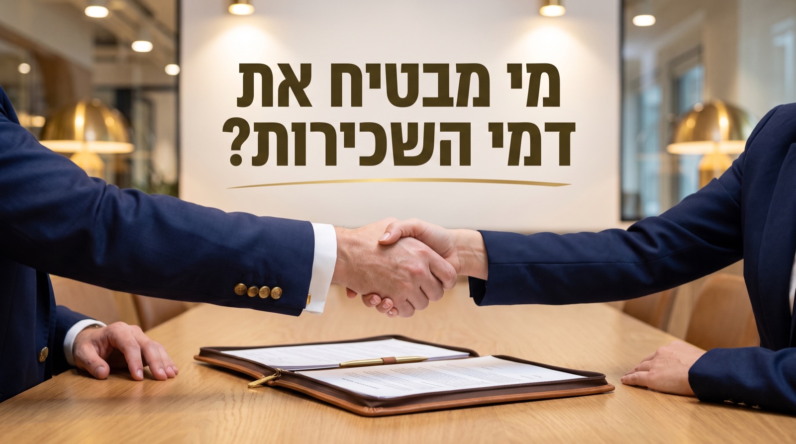 ערבות בשכירות מסחרית: ערבון, ערב אישי ואוטונומית
