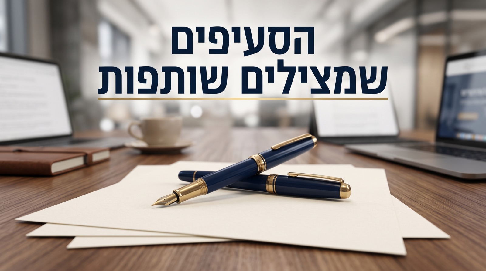 הסכם מייסדים: 6 הסעיפים שמצילים סטארטאפים
