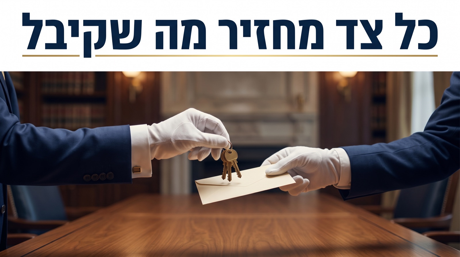 ביטול חוזה והשבה: איך מחזירים את הגלגל אחורה