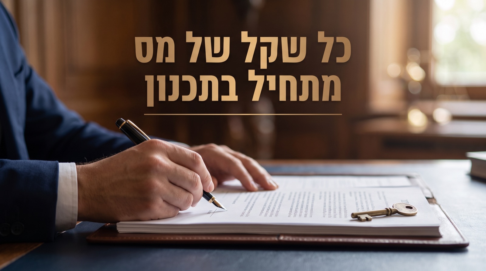 מס רכישה ומס שבח בעסקת נדל
