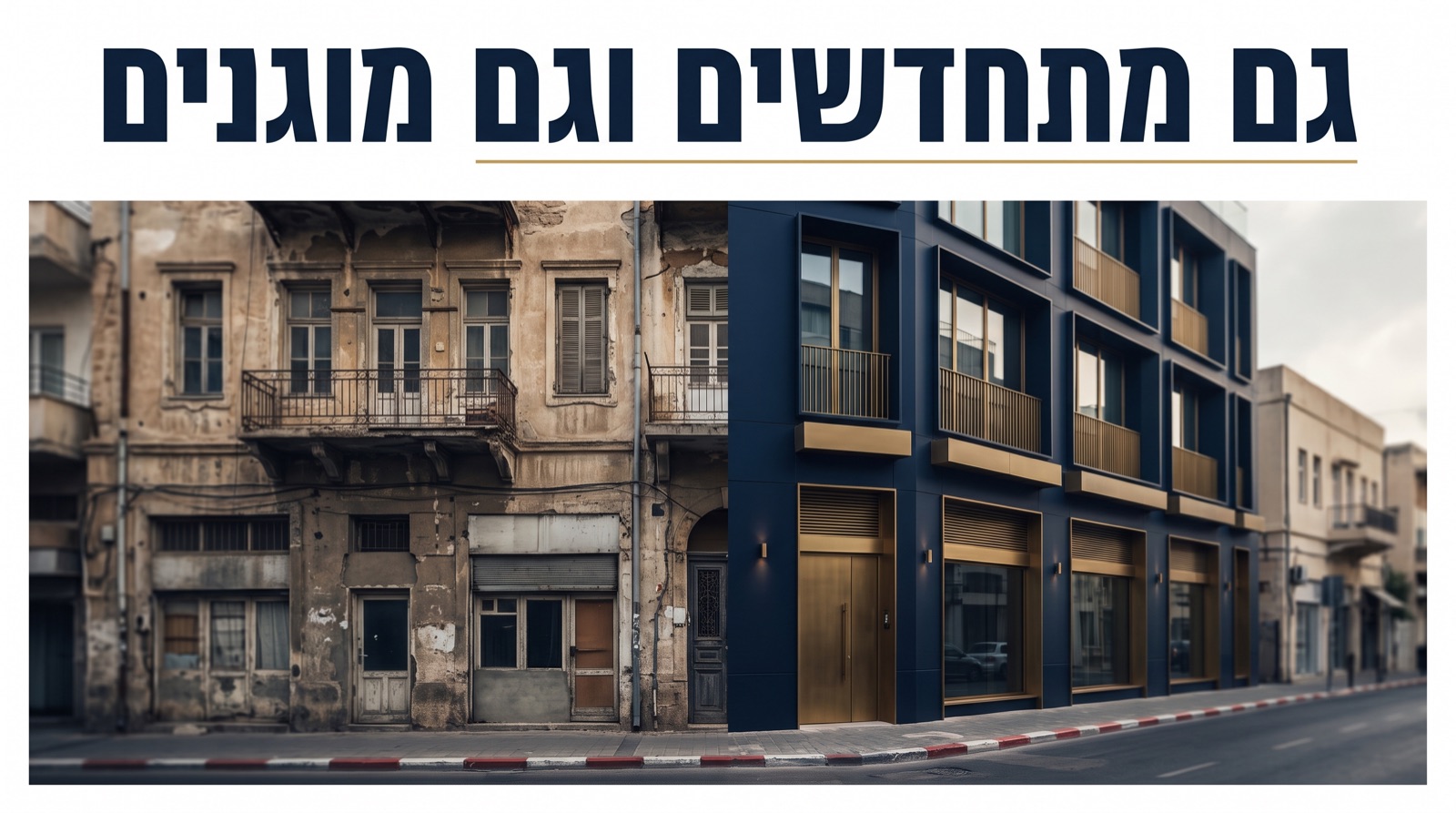 מה זה תמ״א 38 ופינוי-בינוי?