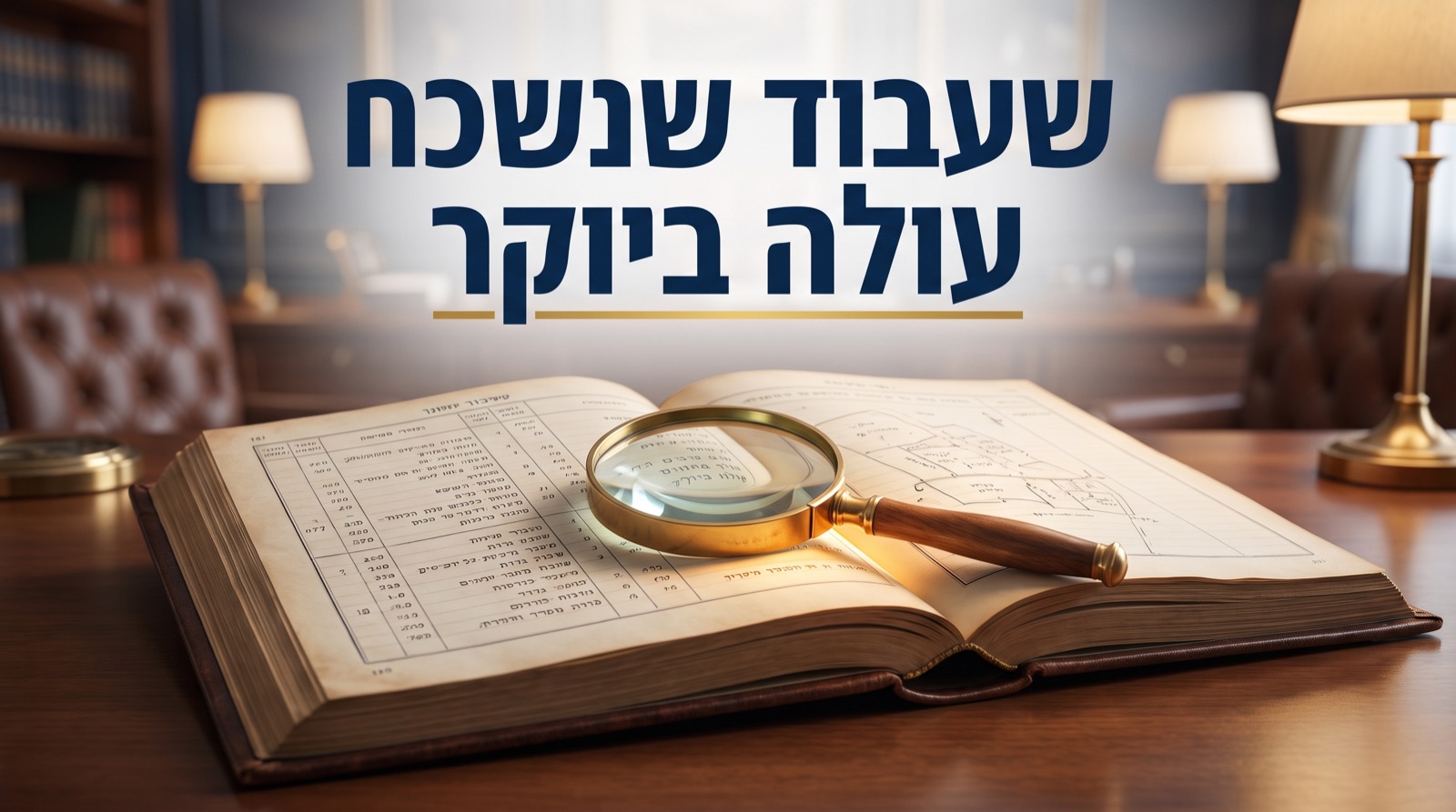 משכנתה לא נרשמה בטאבו: למה זה קורה ואיך סוגרים את החוב
