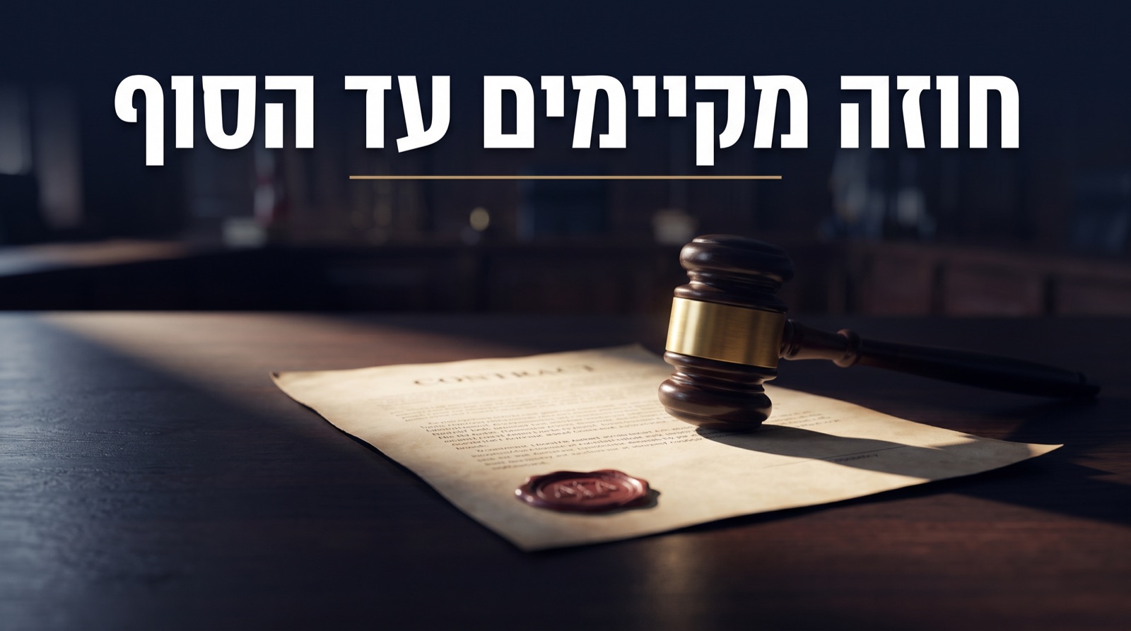אכיפת חוזה בבית המשפט: מתי תקבלו אכיפה ומתי רק פיצוי